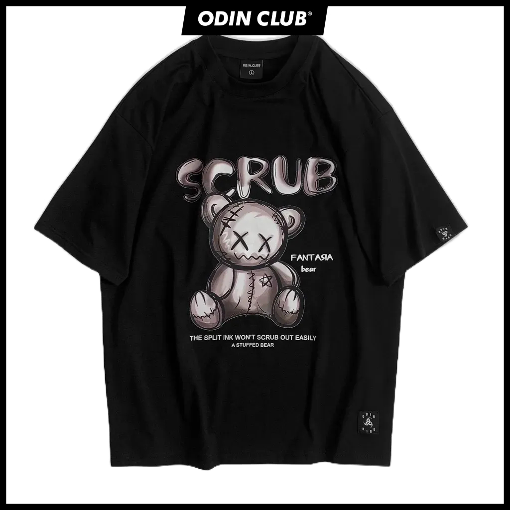 Áo Thun Fantasia Bear, Áo phông chất liệu 100% cotton co giãn 2 chiều, Local Brand ODIN CLUB