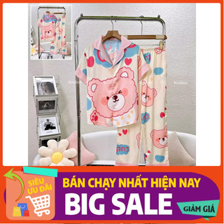 Bigsize 60 -75kg- đồ mặc nhà pijama lụa latin
