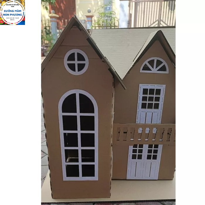 Đồ mầm non nhà bìa trang trí mầm non nhiều mẫu