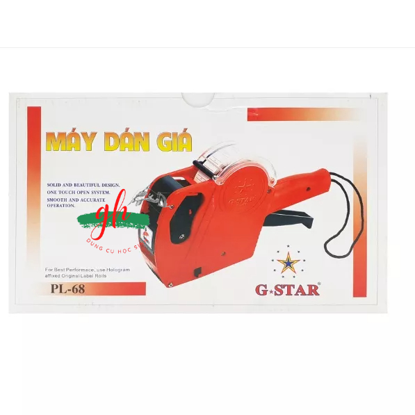 Máy dán giá sản phẩm 8 chữ số GSTAR PL-68/ Máy bấm giá hàng hóa