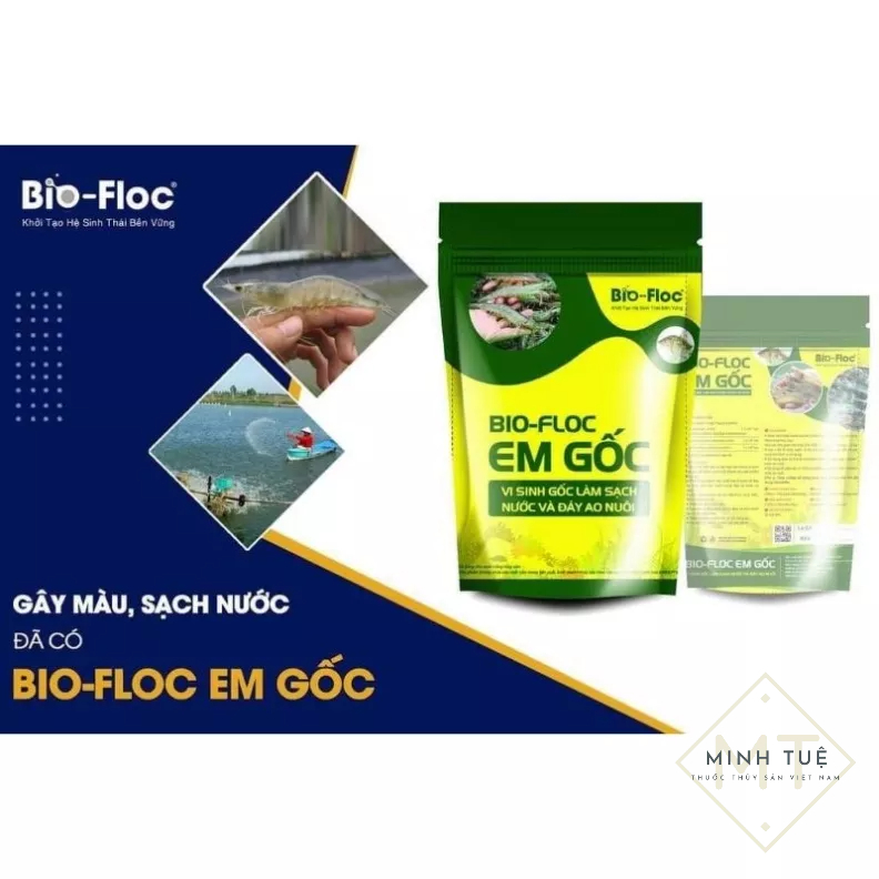 BioFloc EM gốc bột - Vi sinh gốc làm sạch nước và đáy ao nuôi