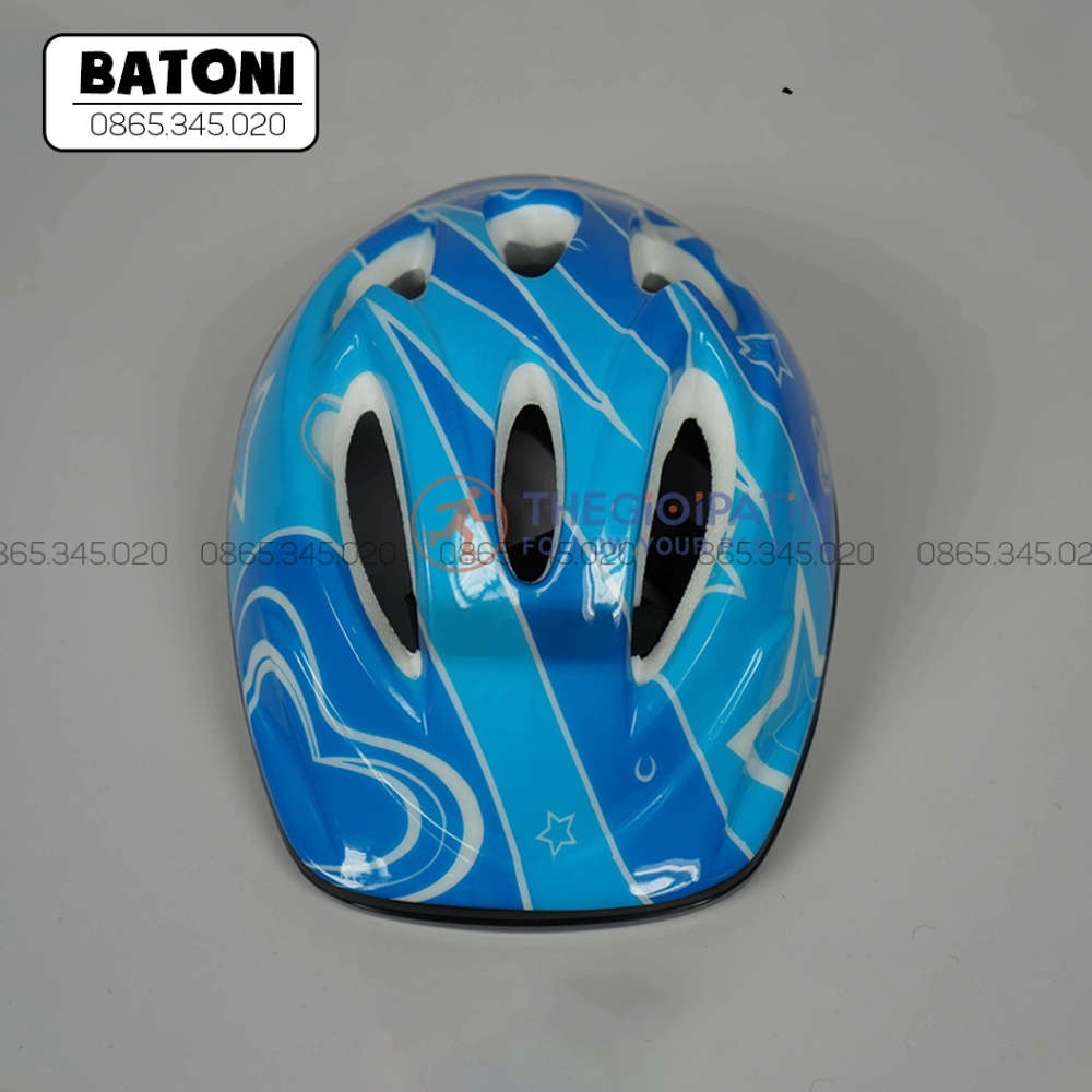 Mũ Bảo Hộ Patin, Mũ Bảo Hiểm Xe Đạp Nhiều Màu Sắc Phù Hợp Cho Cả Bé Trai Lẫn Bé Gái
