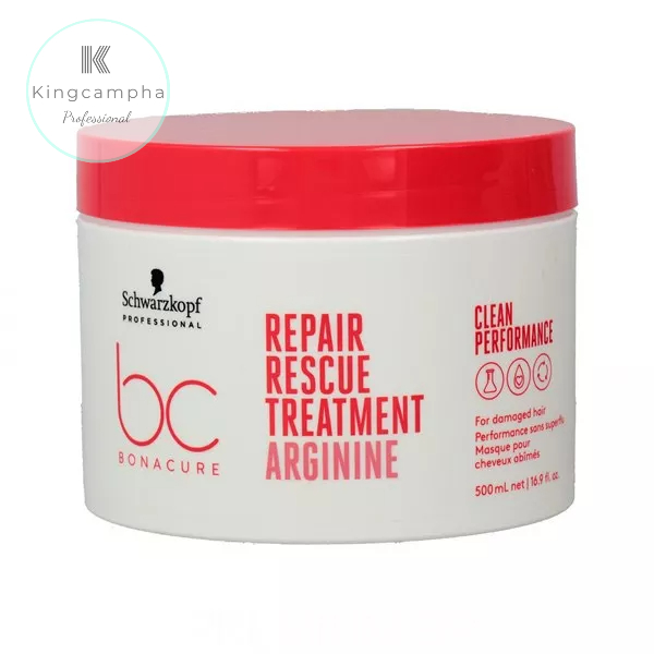 DẦU HẤP Ủ PHỤC HỒI TÓC HƯ SCHWARZKOPF BC REPAIR RESCUE ARGININE ĐỨC 500ML NEW - HŨ
