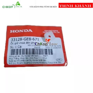 Ốc giữ chóa pha đèn dream 33128ge8671 chính hãng honda - ốc vít đệm dream honda giá gốc