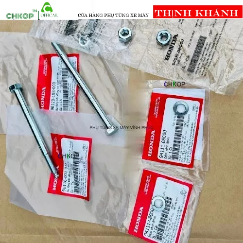 (Chính Hãng) Combo Ốc treo máy dream Thái  honda (1 bộ 6ct)