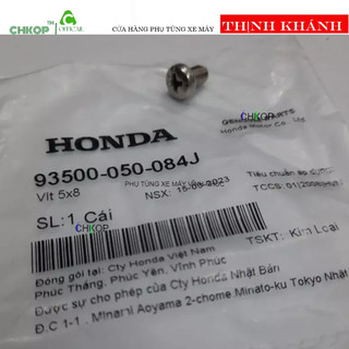 Vít 5 x 8 , ốc cổ pô dream wave future honda 93500050084j