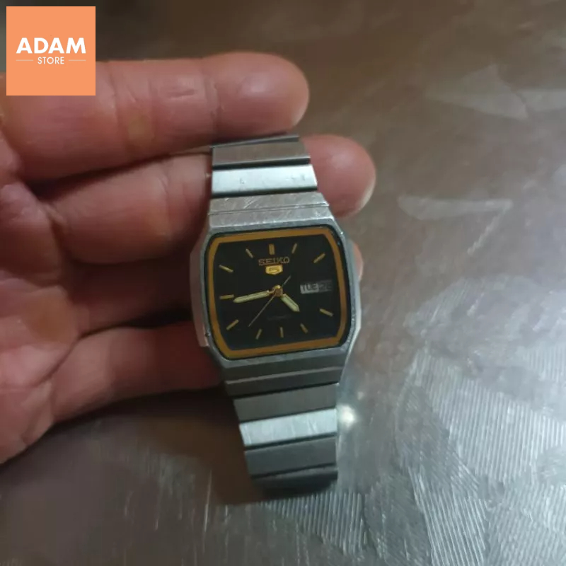 Đồng hồ seiko 5 mini mặt vuông siêu cổ