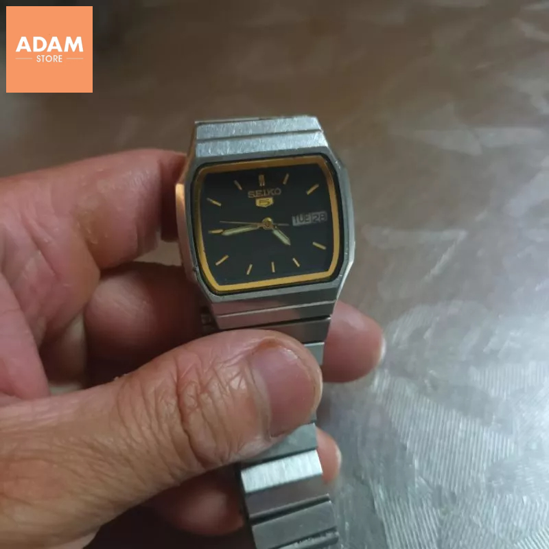 Đồng hồ seiko 5 mini mặt vuông siêu cổ