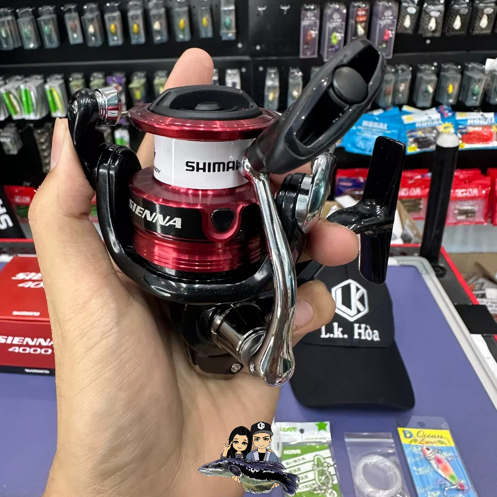 COMBO BỘ CẦN CÂU LURE LK HOÀ - CẦN, MÁY, MỒI, DÙ