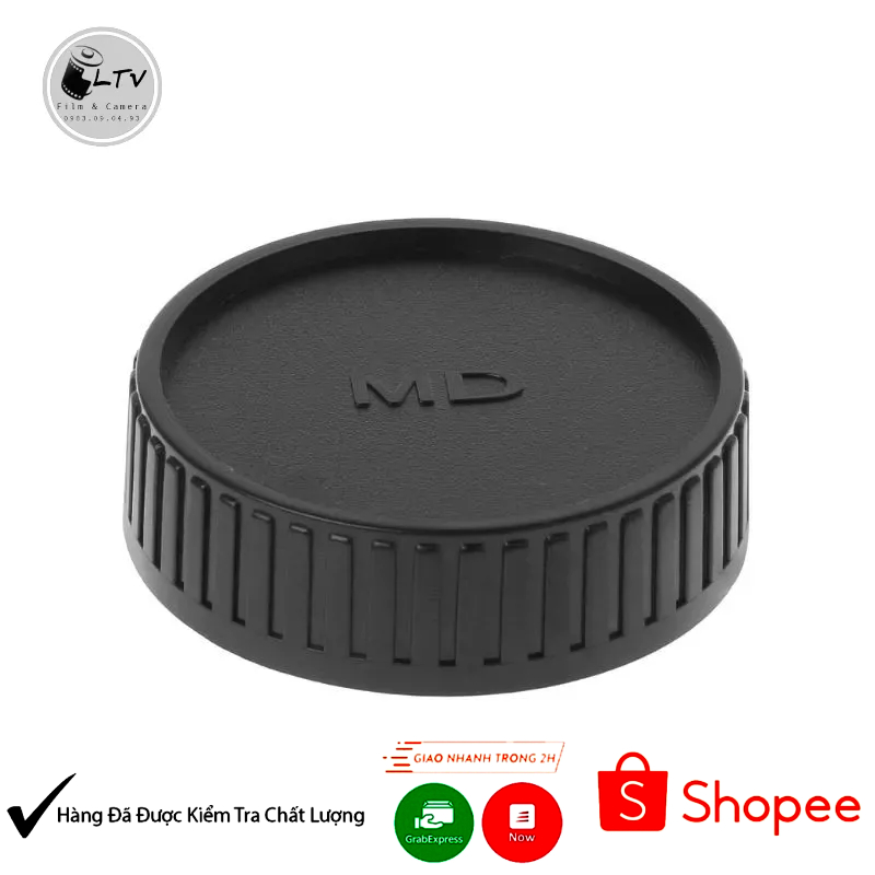 Nắp lens - đậy body và nắp sau ống kính ngàm MD