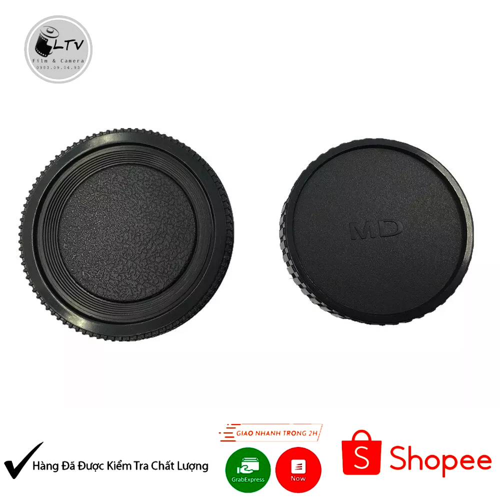 Nắp lens - đậy body và nắp sau ống kính ngàm MD