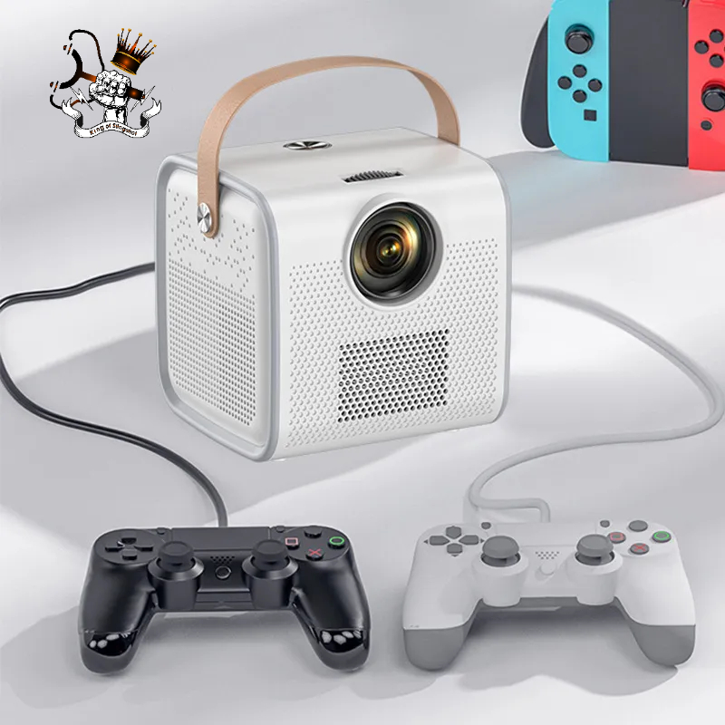 Máy Chiếu Mini S6 Siêu Nét có Hỗ Trợ Tiếng Việt, Kết Nối Bluetooth Wifi Chạy Hệ Điều Hành Android 9 Cao Cấp - DCP24