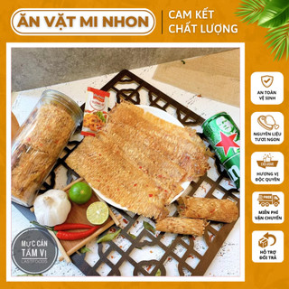 Mực Cán Tẩm Gia Vị  200g Siêu Ngon Giá Rẻ, Chất Lượng Đạt Chuẩn ATVSTP - Ăn Vặt Mi Nhon