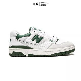 Giày new balance 550 white green, giày thể thao nb 550 trắng xanh cao cấp cổ thấp siêu hot full box bill
