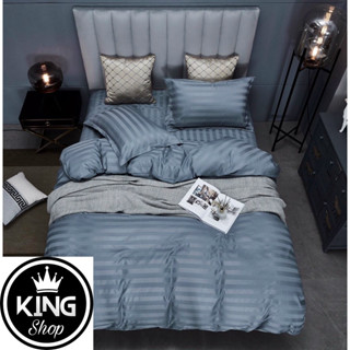 Chăn Ga Gối 5 Món Cotton Lụa  3F  Combo Set Bộ Chăn Drap Ra Ga Gối Nệm Đệm Trải Giường  5 Món