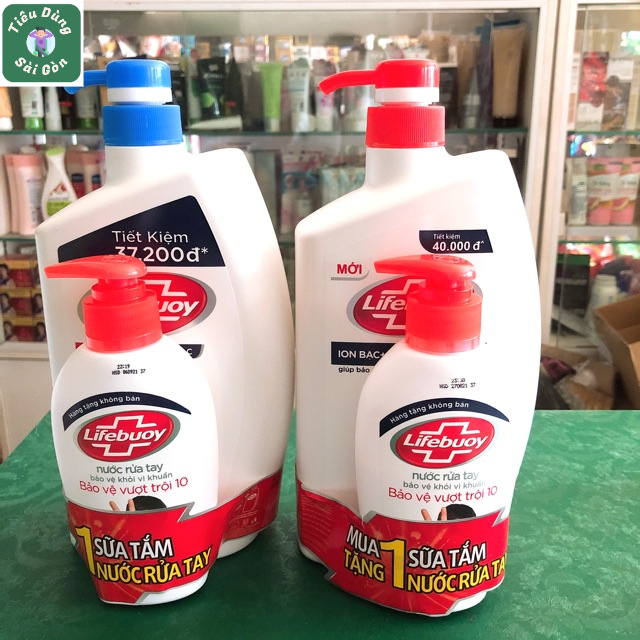 SỮA TẮM LIFEBUOY BẢO VỆ VƯỢT TRỘI Chai 850G/800G