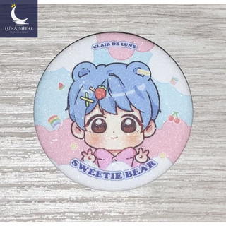 Keyring & Pin Hình Chibi Taehyung BTS Cute