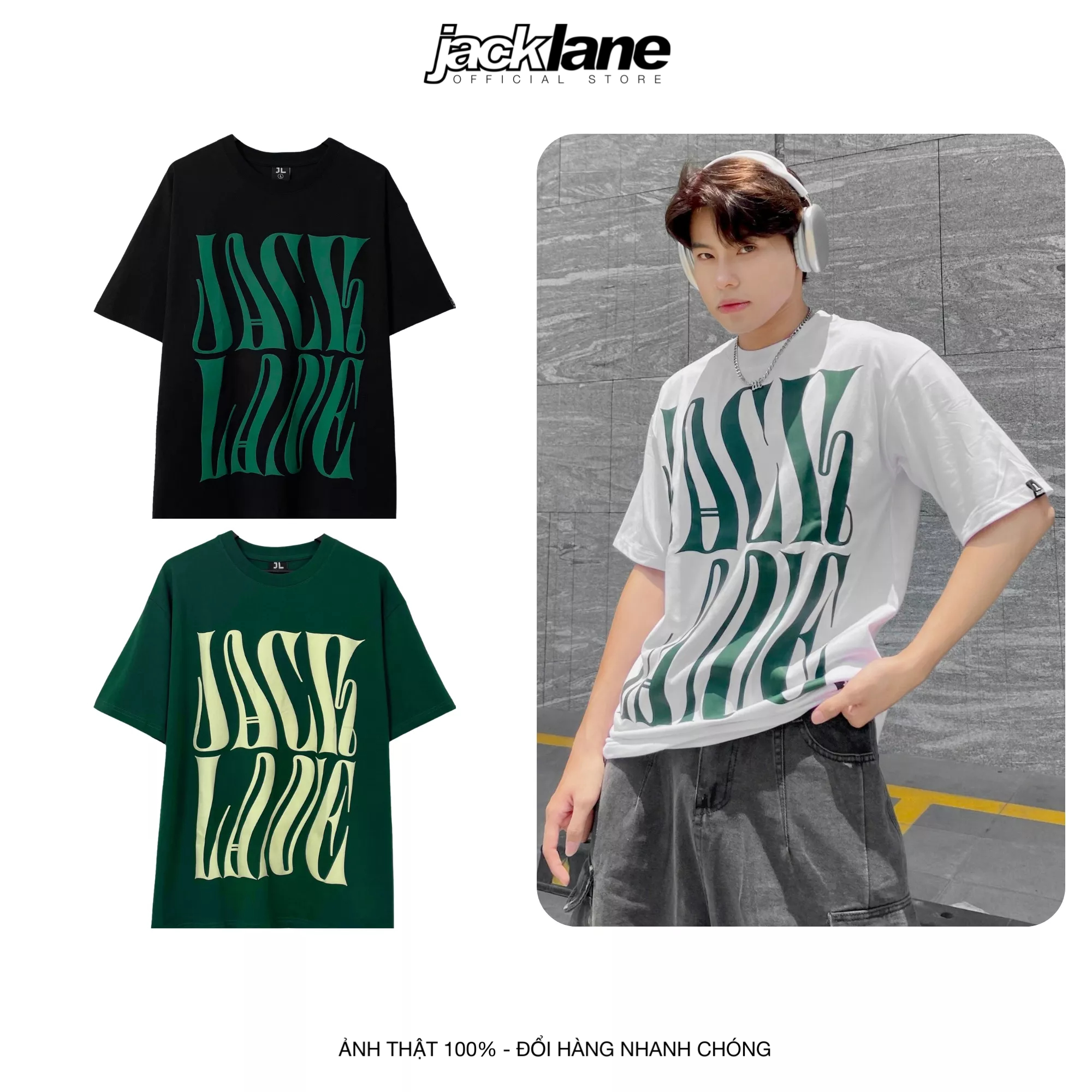 Áo phông oversize Jack Lane Liquid, Áo thun oversize form rộng unisex, Local Brand JACK LANE