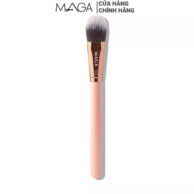 Cọ Nền Dẹp Lớn MAGA Pink Foundation 11