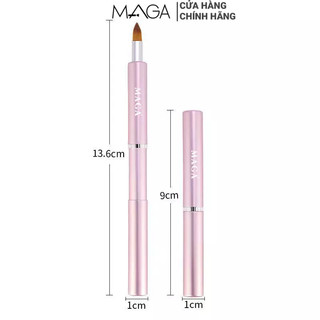 Cọ tôi màu môi MAGA Round retractable brush pink