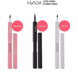 Tổng hợp 3 loại cọ môi MAGA Metal Retractable Lip Brush Lipstick Brush