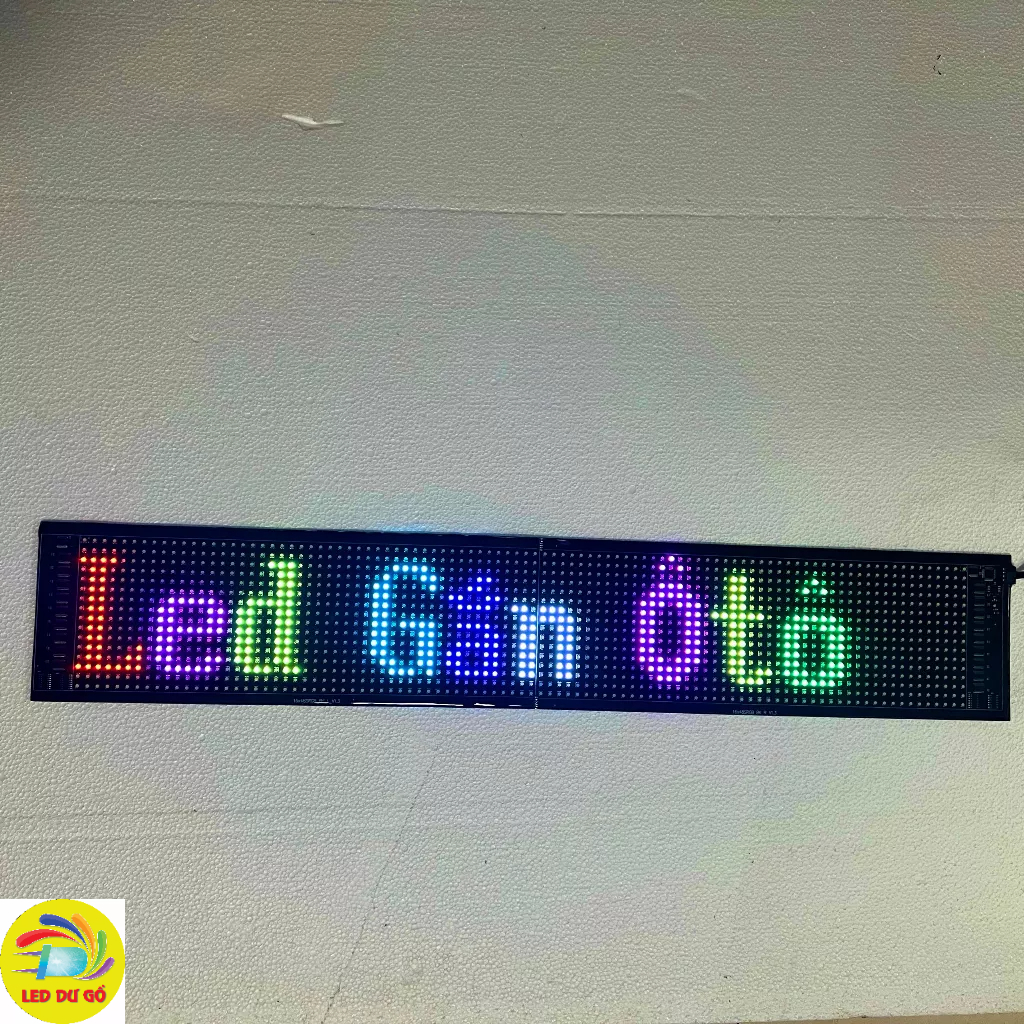 Bảng LED dẻo gắn Ôtô kích thước 12cm x 68cm