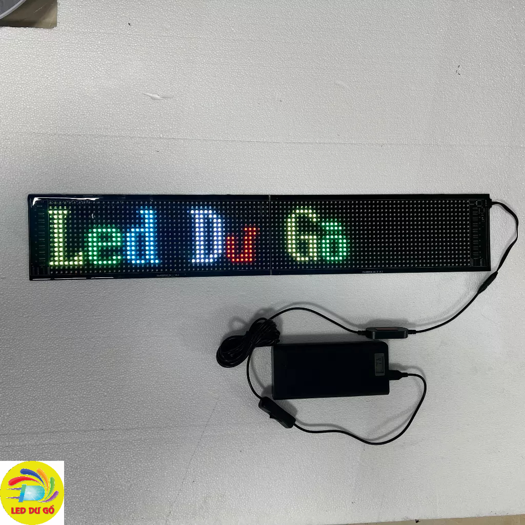 Bảng LED dẻo gắn Ôtô kích thước 12cm x 68cm