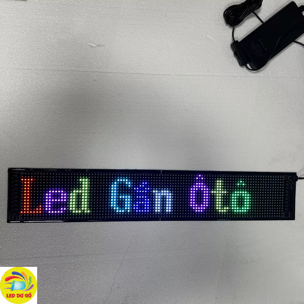 Bảng LED dẻo gắn Ôtô kích thước 12cm x 68cm