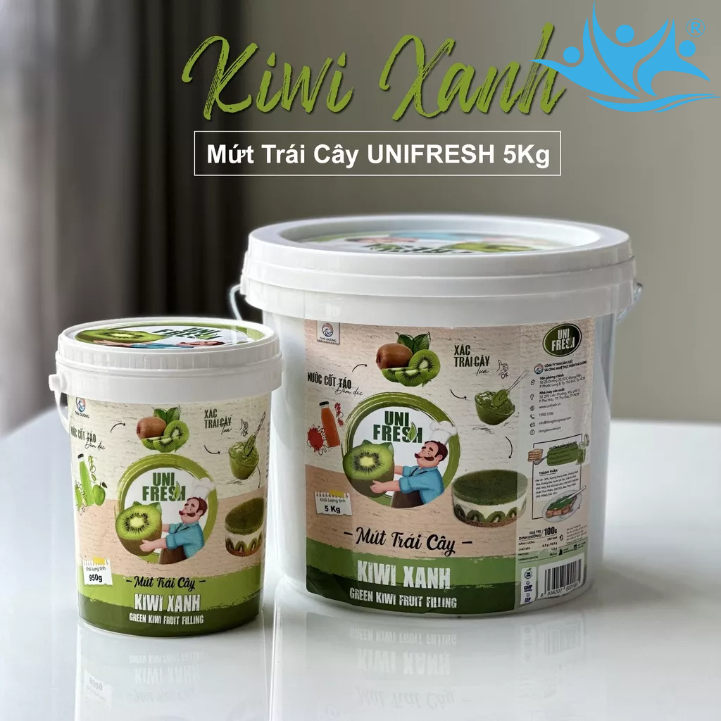 Mứt Trái Cây Có Xác Làm Nhân Bánh 5kg - Fruit Filling - UniFresh