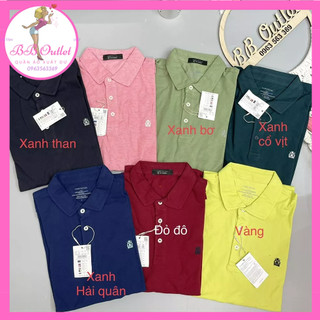 Áo polo nam chất cotton cá sấu xuất dư xịn