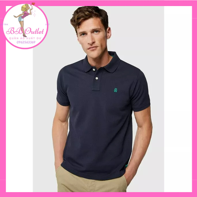 Áo polo nam chất cotton cá sấu xuất dư xịn