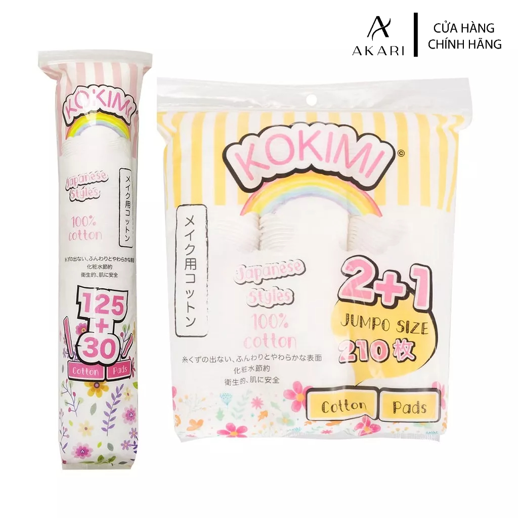 Bông Tẩy Trang Mihoo Kokimi Cotton Pads