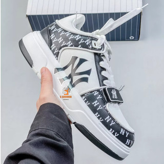 Giày sneaker MLB Liner Monogram NY đen - Bản đẹp | Fullbox