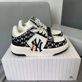 Giày sneaker MLB Liner Monogram NY đen - Bản đẹp | Fullbox
