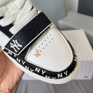 Giày sneaker MLB Liner Monogram NY đen - Bản đẹp | Fullbox