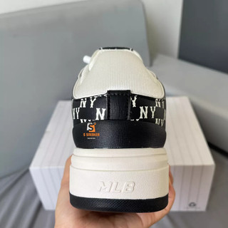 Giày sneaker MLB Liner Monogram NY đen - Bản đẹp | Fullbox