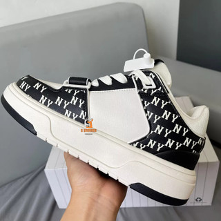 Giày sneaker MLB Liner Monogram NY đen - Bản đẹp | Fullbox