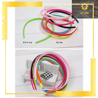 XƯƠNG BỜM NHỰA 8MM CÓ RĂNG NHIỀU MÀU XB-007 PHỤ KIỆN TÓC DIY HANDMADE
