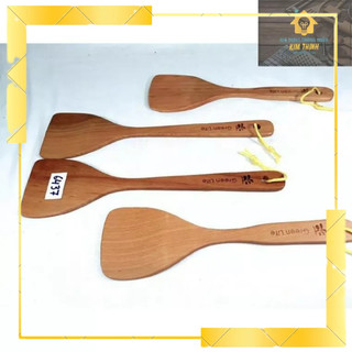 Muôi -Xẻng Gỗ chiên xào gỗ tự nhiên