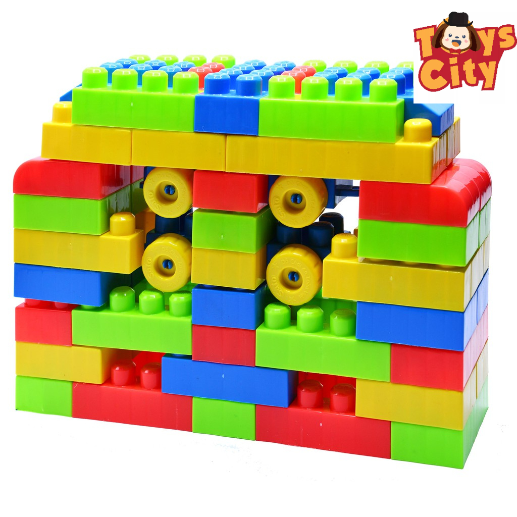 Đồ Xếp Hình Mầm Non Cho Bé Sato 72 Chi Tiết