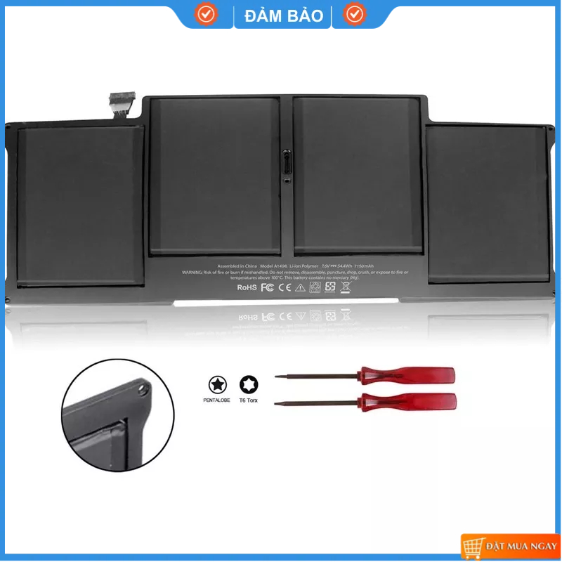 Pin air zin 13 inch 2015 2017 2014 2013 2012 a1466 a1496 a1369 a1405 mới 100%