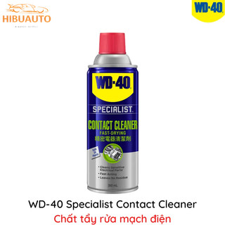 1 Thùng 12 Chai Xịt Làm Sạch Bề Mặt, Khô Nhanh WD-40 Fast Drying Contact Cleaner 360ml