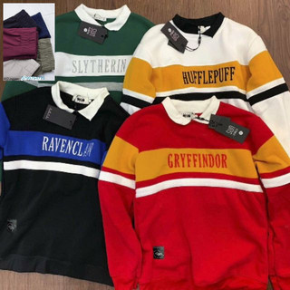 Áo Sweater Harry Poster Cổ Tay Dài Unisex
