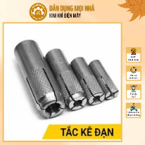 Tắc kê đạn - nở đóng nở đạn các loại đủ kích thước m6, m8, m10, m12