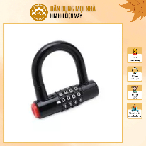 Ổ Khoá U Mã Số Bằng Thép Không Gỉ - Bảo Mật Cao Chống Cắt Chống Cưa Chống Đập Khóa