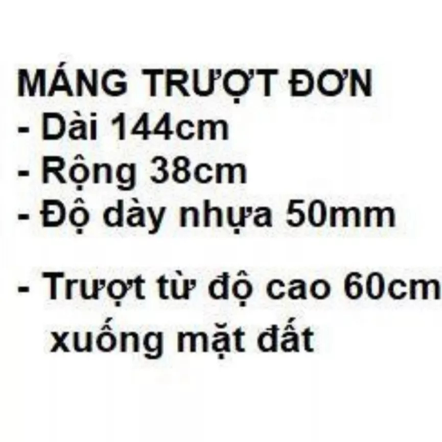 Thanh lý 1 cặp Máng Tuột Ngắn và Dài khác nhau, mét rưỡi và 2 mét, nhựa PP và nhựa composite, giá bán không kèm chân leo