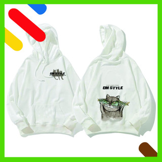 Áo Khoác Hoodie UNISEX IN HÌNH MÈO NGÁO