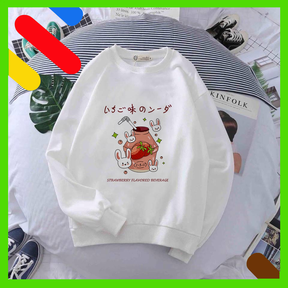 Áo Sweater Nữ Strawberry DQ