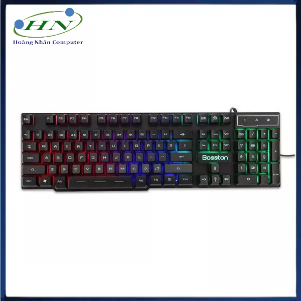 BÀN PHÍM CHUYÊN GAME BOSSTON 803 LED ĐA MÀU