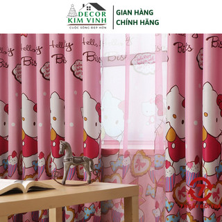 Rèm Vải Khoen Lỗ, Khoen Ri Đô, Rèm Dán Kitty Và Kẹo Decor Kim Vinh DCKV192
